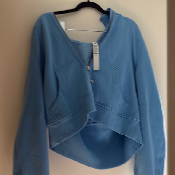 Lulu🍋 Oversized Full Zip scuba - Picture 4 of 6